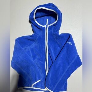 Girls Columbia Royal Blue Fleece Zip up, size 6-6X